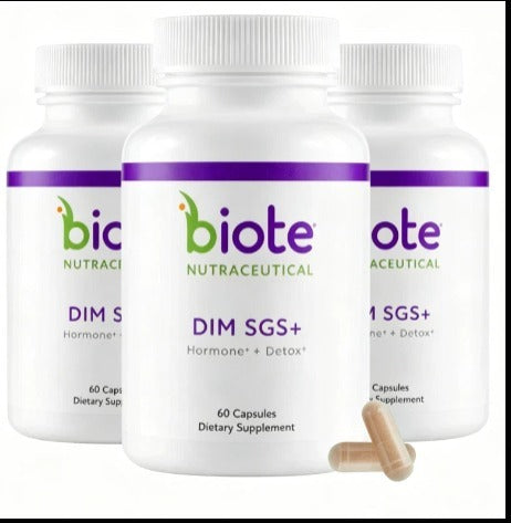 Biote DIM SGS+ Dietary Supplement Capsules – Pack of 3*