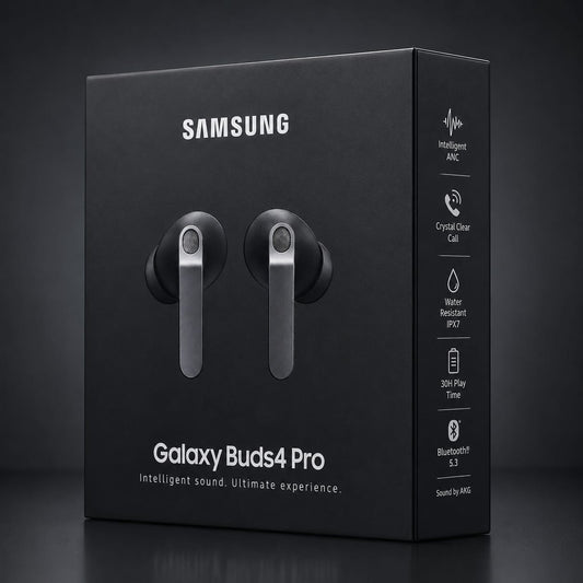 Samsung Galaxy Buds4 Pro – Premium Wireless Earbuds with Adaptive ANC, 360 Audio & IP57 Water Resistance